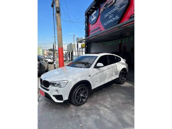 BMW X4 2.0 28I X LINE 4X4 16V TURBO GASOLINA 4P AUTOMÁTICO BMW X4 2.0 28I X LINE 4X4 16V TURBO GASOLINA 4P AUTOMÁTICO